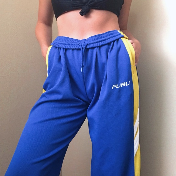 FUBU Pants - Vintage Fubu Flared Lounge Pants Sweatpants